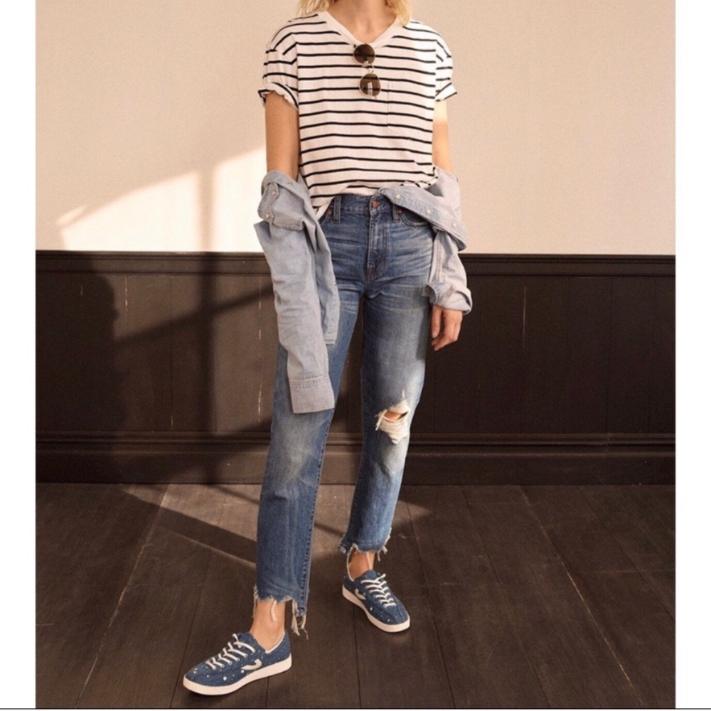 Madewell Perfect Summer Jean - Distressed